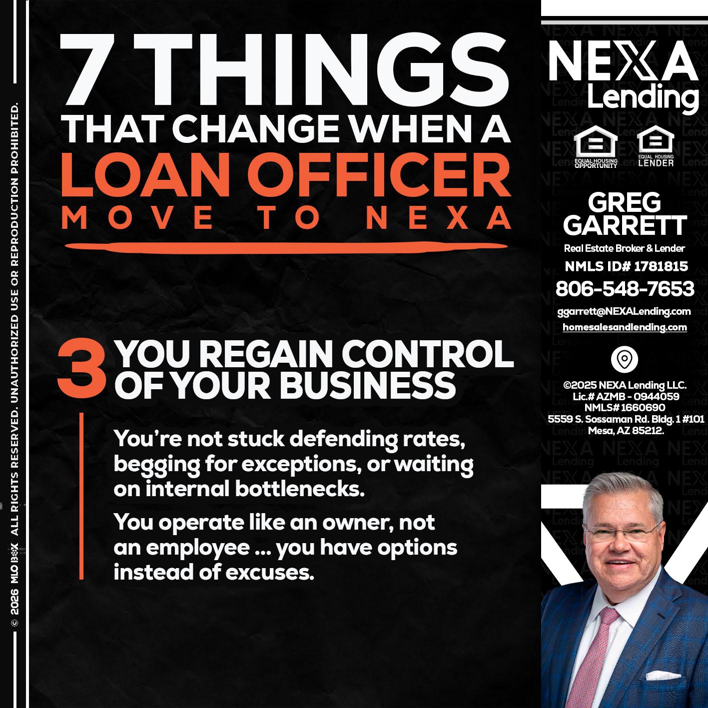 7 things (3) - Greg Garrett -Real Estate Broker & Lender