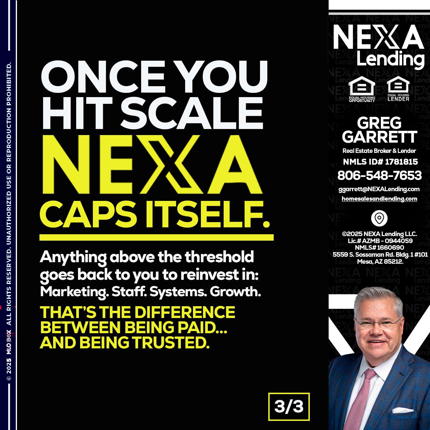 3 OF 3 - Greg Garrett -Real Estate Broker & Lender