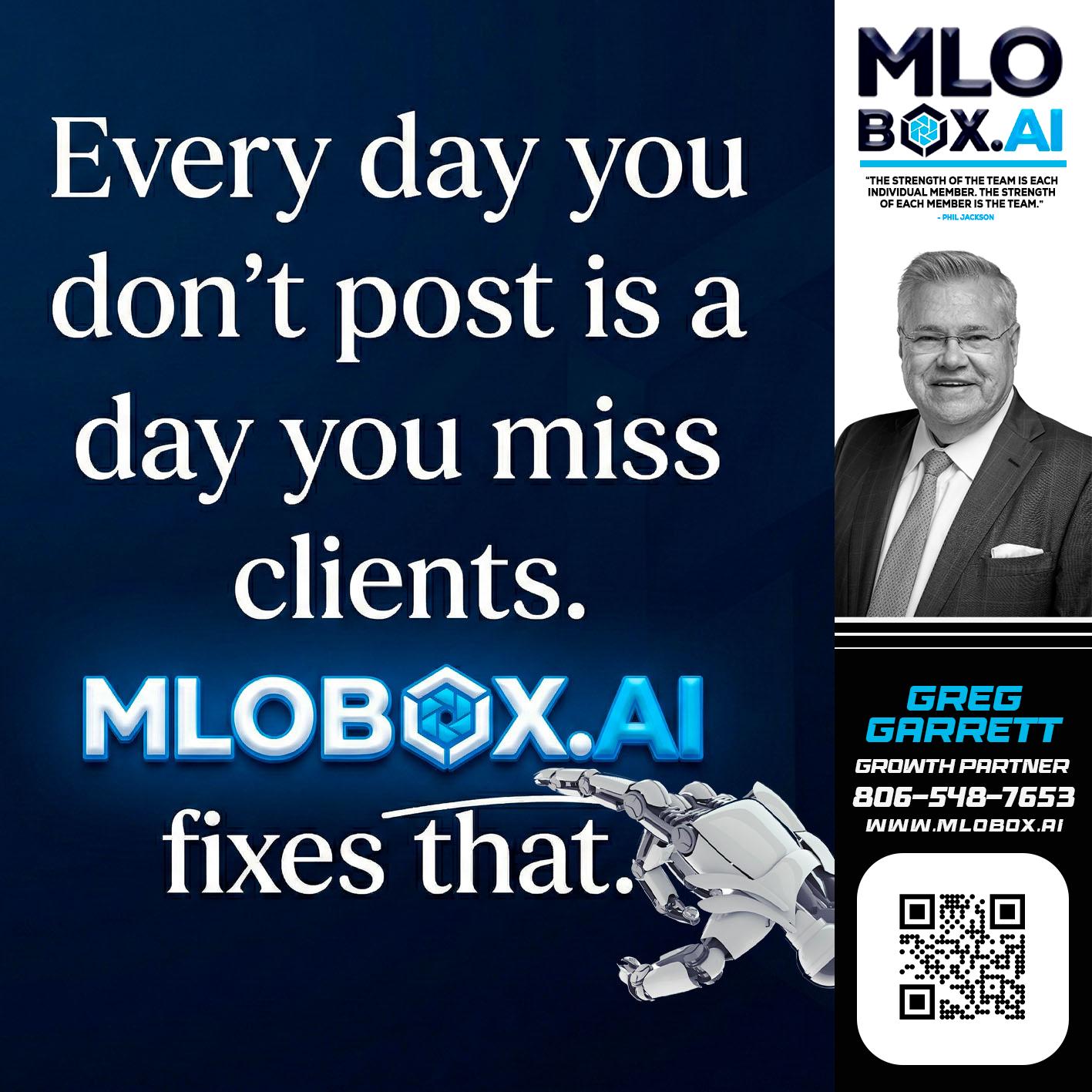everyday - Greg Garrett -Real Estate Broker & Lender