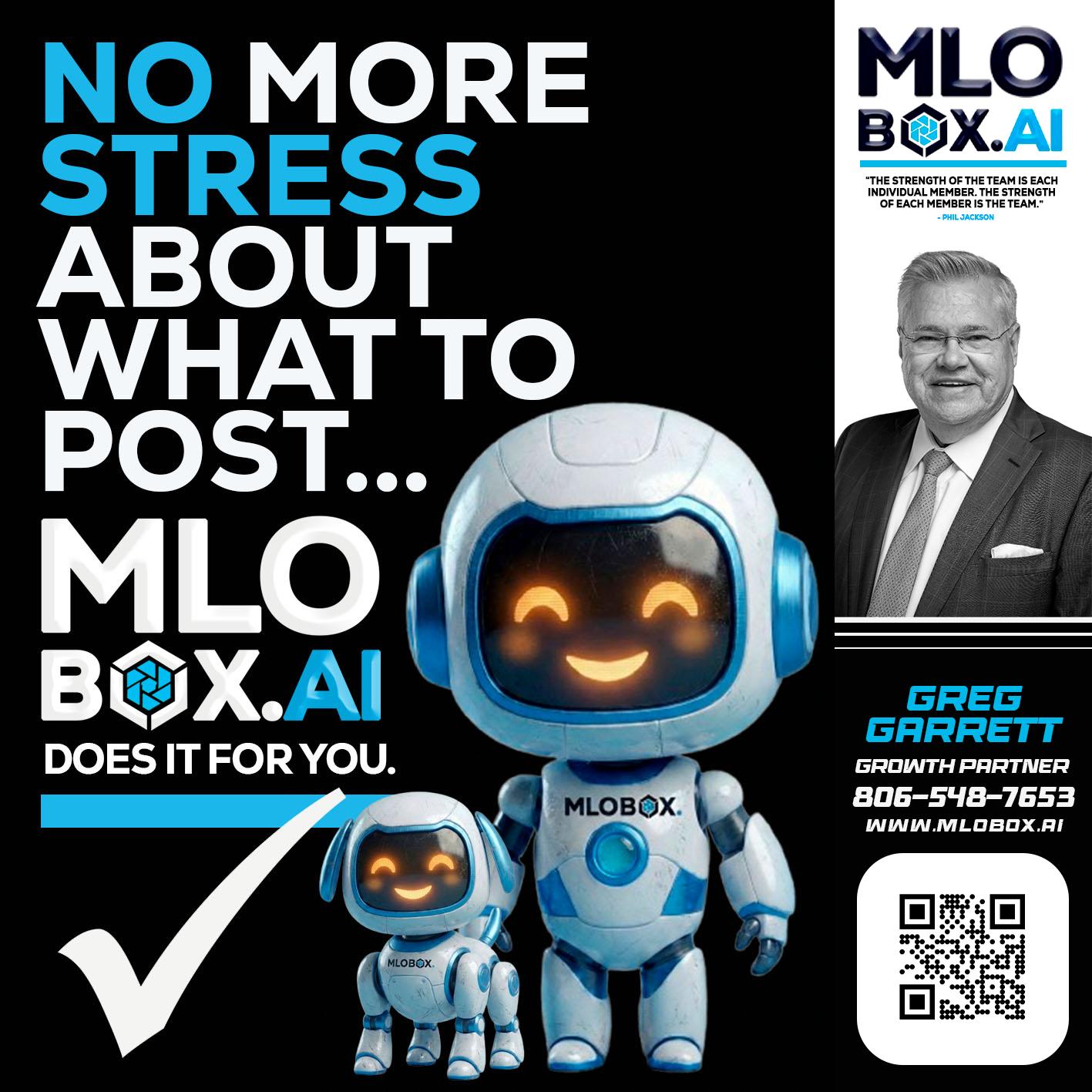 NO MORE STRESS - Greg Garrett -Real Estate Broker & Lender