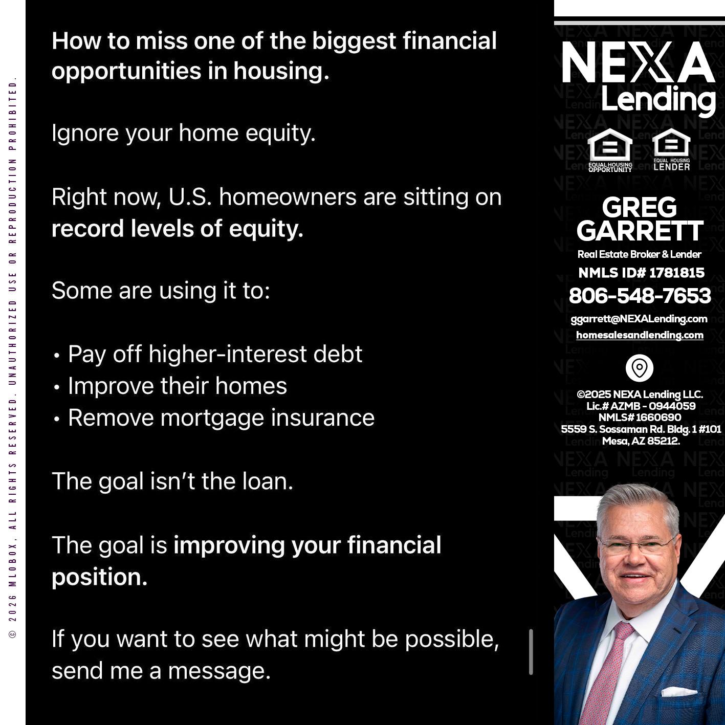 how to miss - Greg Garrett -Real Estate Broker & Lender