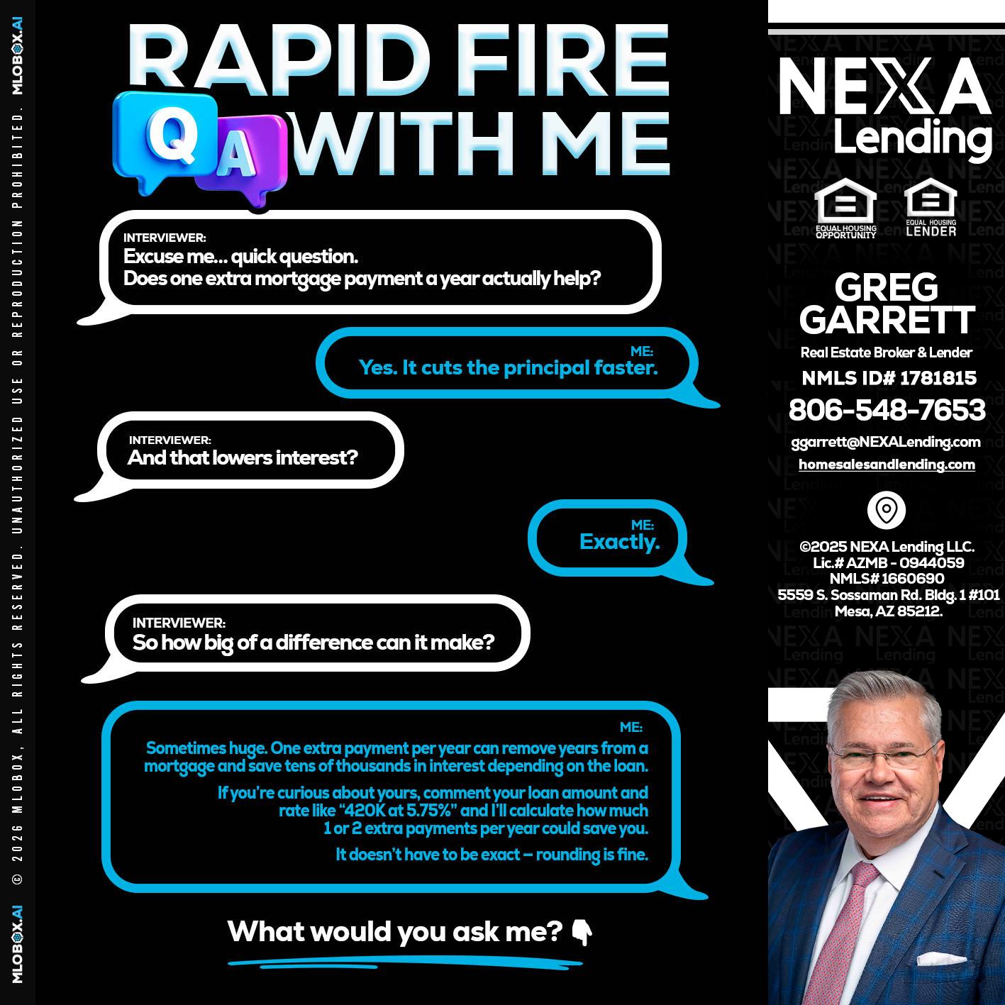 RAPID Q&A - Greg Garrett -Real Estate Broker & Lender