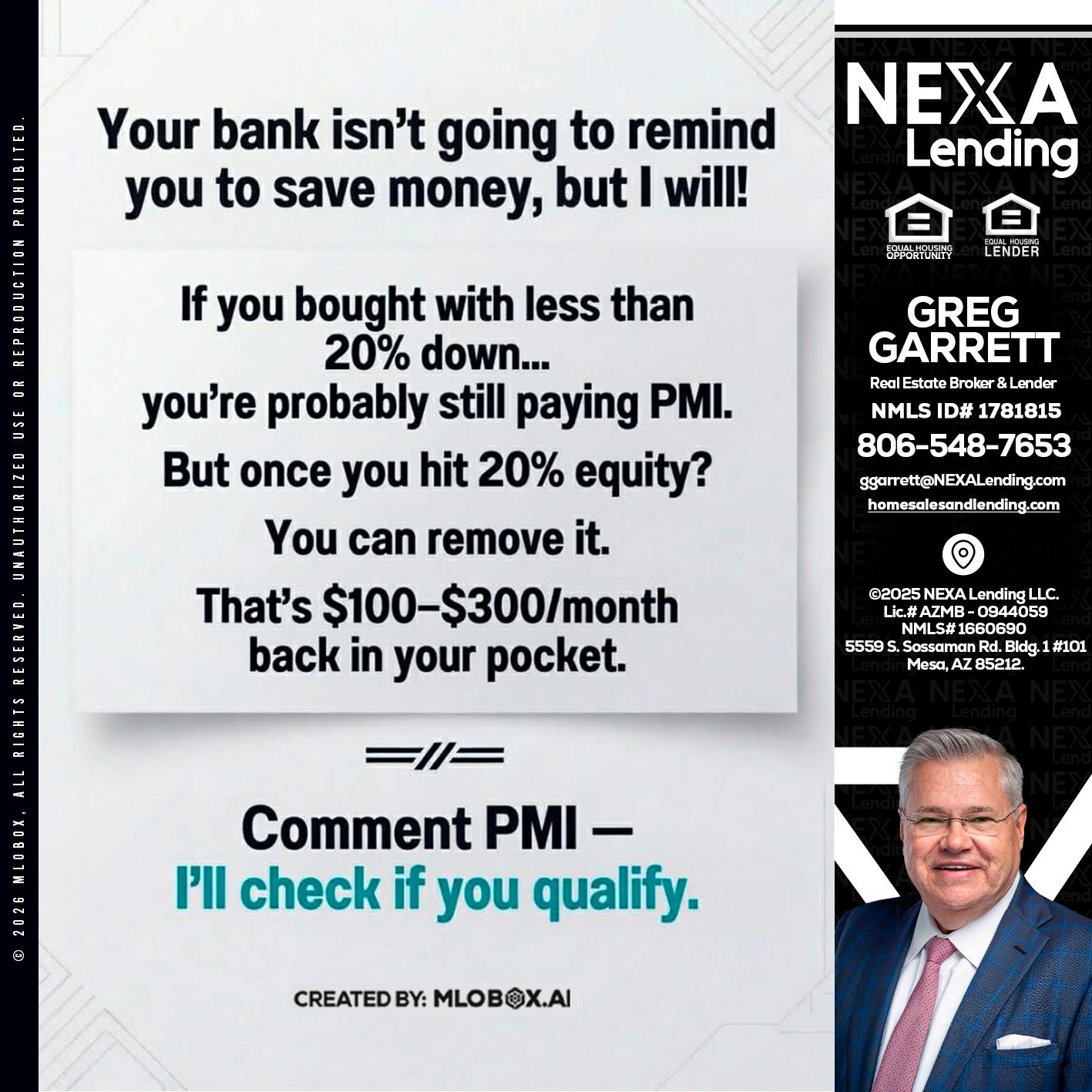YOUR BANK ISNT - Greg Garrett -Real Estate Broker & Lender