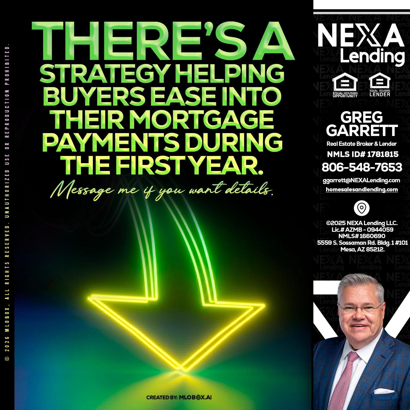 THERES A STATEGY - Greg Garrett -Real Estate Broker & Lender