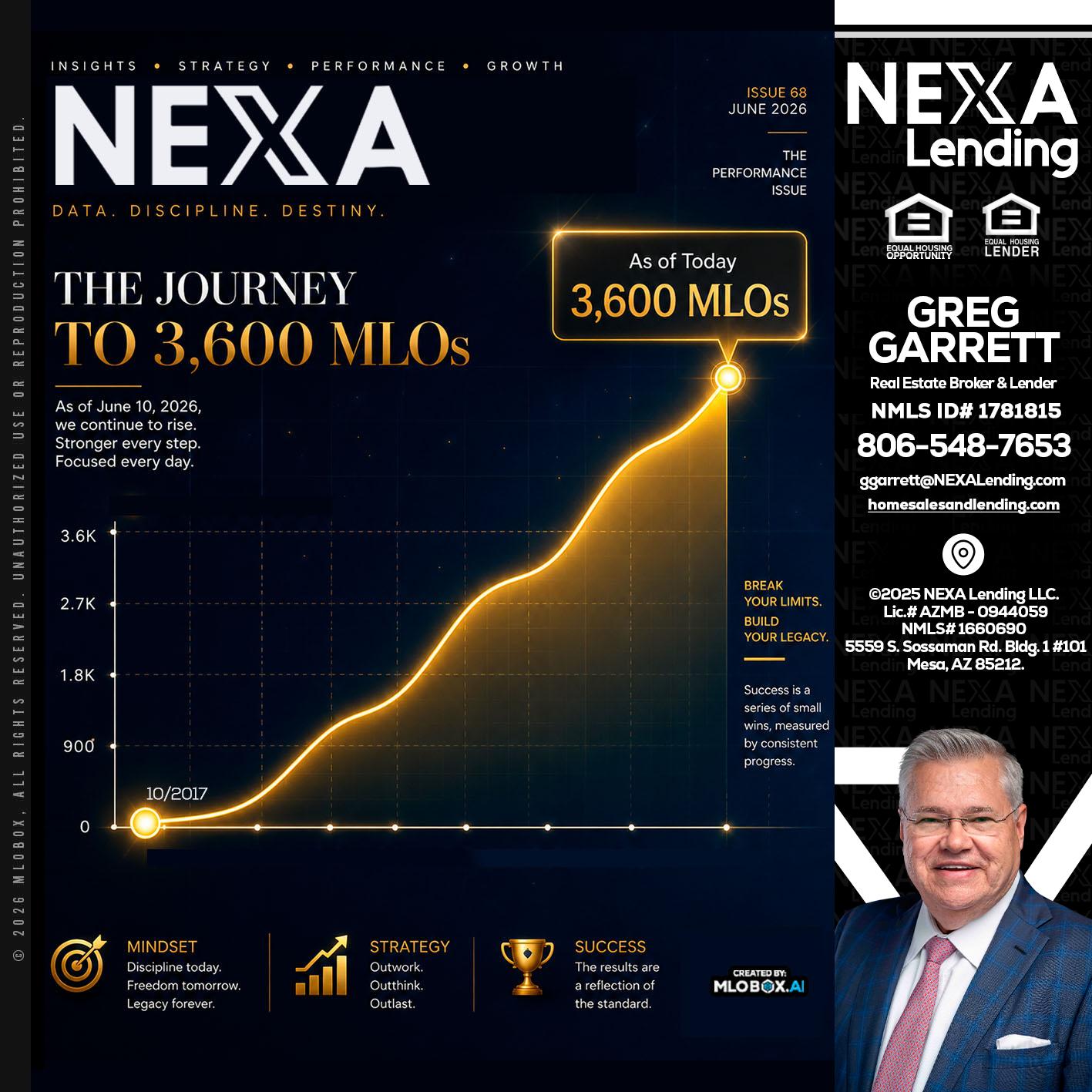 NEXA 3.6K - Greg Garrett -Real Estate Broker & Lender