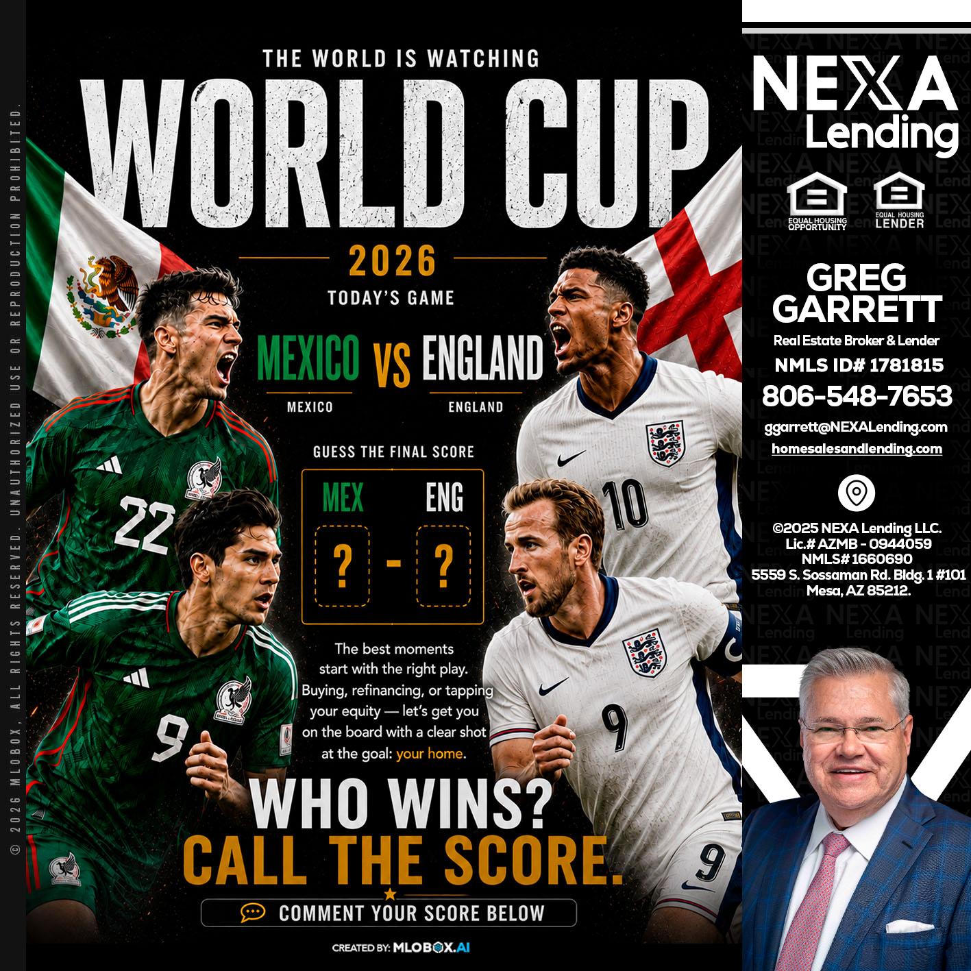 WHO'S WIN - Greg Garrett -Real Estate Broker & Lender